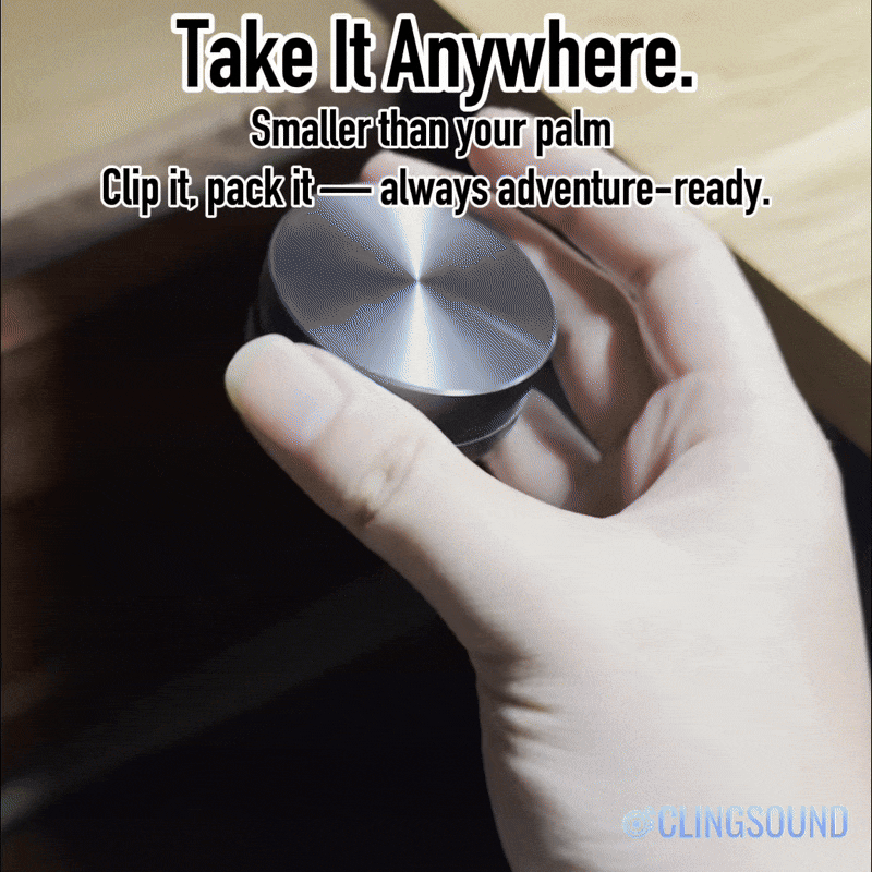 Pebble Speaker PLB-BT01 - ClingSound ®