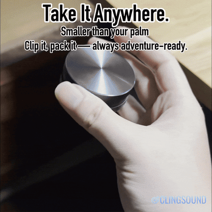Pebble Speaker PLB-BT01 - ClingSound ®