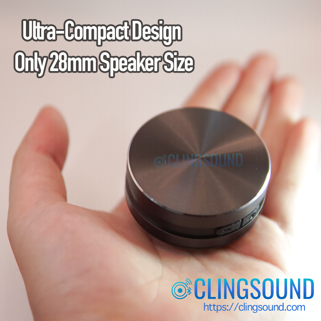 Pebble Speaker PLB-BT01 - ClingSound ®