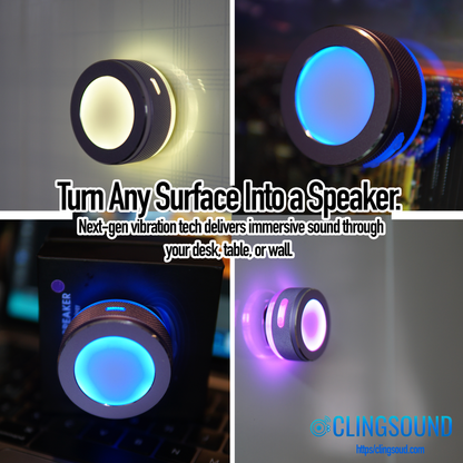 Pebble Speaker PLB-BT02 - ClingSound ®